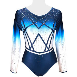Wholesale Newest Custom <b>Rhythmic</b> <b>Gymnastics</b> Training <b>Leotard</b> Breathable Adults Gymnastic Sublimation Polyester Dancewear - Product Image 1