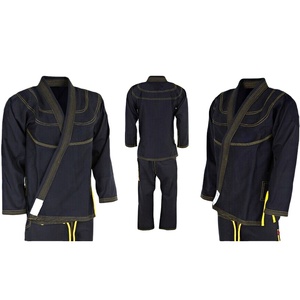 Logotipo personalizado Kick Boxing Judo uniformes Kimono de MMA Jiu-Jitsu Gi & BJJ Gis BJJ Gi Judo Karate uniforme de entrenamiento viste prendas - Product Image 1