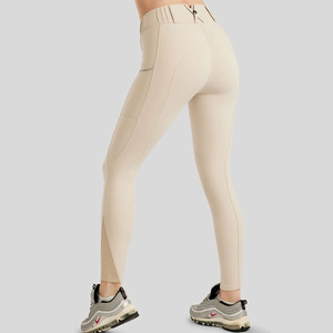 Pantalones de mujer ecuestres de alta calidad, ropa personalizada elástica de 4 vías, pantalones de montar a caballo al por mayor a granel - Product Image 6