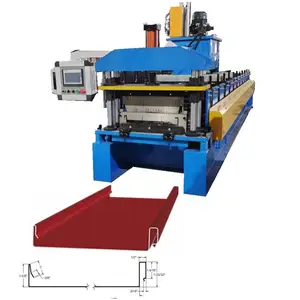 Full Automatic SMI Standing Seam Roof Standing Panel Roll Forming Machine For America