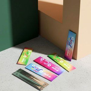 Bolsas de Plástico Termoselladas <span class=keywords><strong>Negras</strong></span> Mate para Café, Energéticos, Jugos en Polvo, Empaque de Lámina Sellado por la Parte Posterior para Prácticos Sobres Stick Pack - Product Image 3