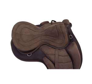 Selle de course professionnelle en cuir occidental robuste Siège profond Arbre renforcé Selle d'équitation confortable de qualité supérieure - Product Image 4