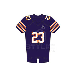 Uniforme de fútbol americano de color personalizado de diferentes estilos Uniforme de fútbol americano de secado rápido cómodo - Product Image 5