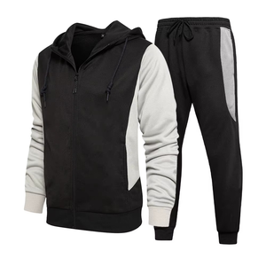 100% coton de haute qualité en vrac en gros hommes survêtement capuche survêtement hommes nouveauté meilleur Design Jogging survêtement pour hommes - Product Image 1