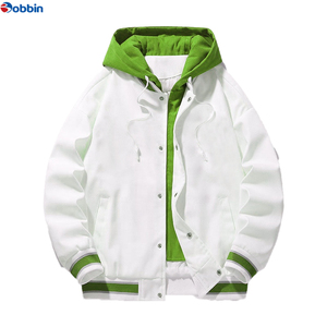 Chaqueta Universitaria de Béisbol Personalizada de Alta Calidad para Hombre, Nueva Chaqueta de Invierno con Capucha para Estudiantes, Estilo Versátil, Tejido de Lona - Product Image 6