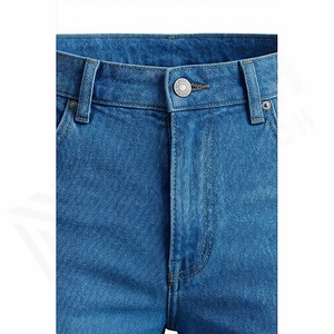 Pantalones Vaqueros de Hombre de Corte Regular Más Vendidos, Color Personalizado, Pantalones de Mezclilla Ajustados, Pantalones Casuales Rectos, Alta Calidad, Invierno, Otoño, Envío Rápido - Product Image 4