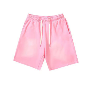 Pantalones Cortos Casuales de Verano para Hombre, de Alta Calidad, de Algodón Puro, Color Sólido, con Cordón Ajustable - Product Image 5