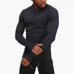 Custom Manufacturer Sports Clothes Mens <b>Long</b> <b>Sleeve</b> <b>Base</b> <b>Layer</b> Sportswear Compression Shirts Men Fitness Top for Men - Product Image 3