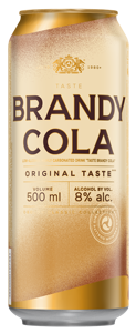 Cóctel Brandy Cola Long Drink en Lata de 0.5L, 8% de Alcohol - Product Image 4