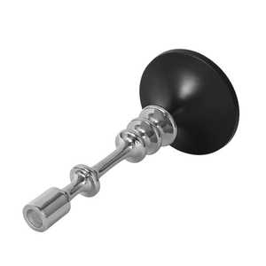 Bougeoir moderne indien, meilleur fini nickel, support à bougie en aluminium noir, aluminium de haute qualité - Product Image 3