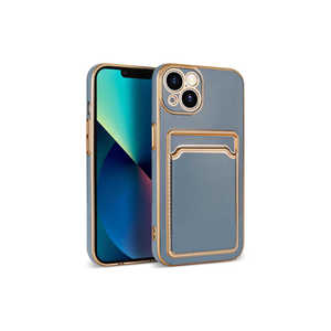 Coque de protection Netzy Premium SAFA Bark Card Holder en silicone pour iPhone 13 13 Pro Max 14 Plus 12 Plus Promax compatible - Product Image 1