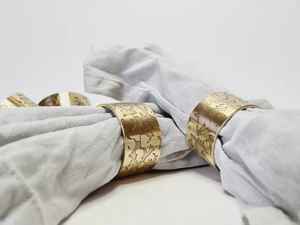 Nouveaux anneaux de serviette en laiton finition or antique de qualité supérieure pour la maison et la décoration de salle à manger de table de mariage - Product Image 4