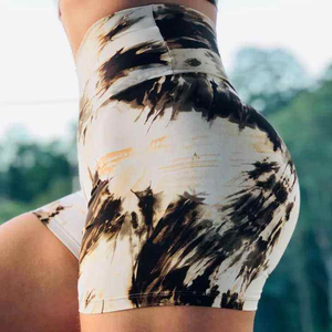 Women's Sporty Fit Training Shorts Quick-Drying Lightweight Breathable Fabric High Rise <b>Waistband</b> for Full Motion Comfort - Product Image 4