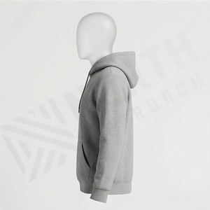 Sudadera con Capucha Unisex de Invierno, 280 GSM, 100% Algodón, Ligera, Cómoda, Elegante, Informal, Venta Directa de Fábrica, Personalizable al por Mayor - Product Image 3