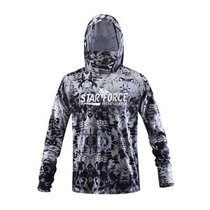 Rash Guard athlétique course entraînement pêche chemises de refroidissement hommes UPF50 + chemises de Protection solaire séchage rapide à manches longues - Product Image 3