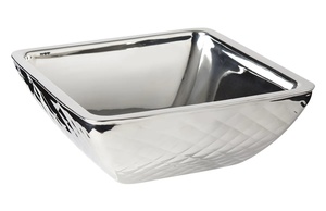 เครื่องใช้บนโต๊ะอาหารสุดพรีเมียมชามเสิร์ฟทำจากโลหะสีทองสำหรับใช้ในบ้านโรงแรมร้านอาหารดีไซน์หรูหรา - Product Image 5