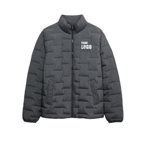 Veste matelassée oversize à fermeture éclair pour homme, qualité supérieure, solide, chaude pour l'hiver, personnalisée, imperméable, de haute qualité, en duvet - Product Image 6