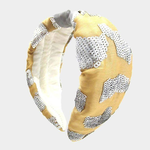 Bandeaux de luxe pour enfants, accessoires pour cheveux, multi-broderies, style indien, dernières tendances - Product Image 6