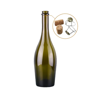 Botella de Vidrio de 700 ml con Diseño Personalizado, Electrochapada, Vacía, Azul Claro, para Licor, Vodka, <span class=keywords><strong>XO</strong></span>, Brandy, Whisky, con Tapón de Corcho, para Venta al por Mayor - Product Image 3