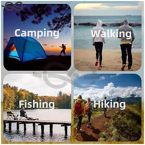 เสื้อกันลมมีฮู้ดสำหรับผู้ชายเสื้อกันลมกันน้ำสำหรับชุดกีฬาแบบลำลองน้ำหนักเบาทนทาน - Product Image 6