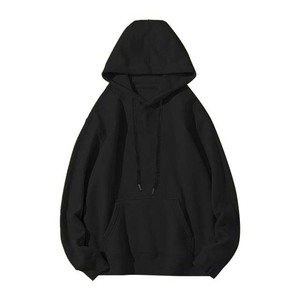 Sudaderas con capucha de lana de peso pesado para hombre Sudaderas básicas transpirables de alta calidad con bordado Ropa básica de invierno en oferta - Product Image 3