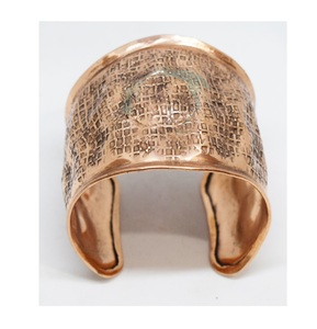 2026 Europe women jewelry Handmade Partywear Fashion Solid <b>COPPER</b> Cuff <b>bracelets</b> Handmade <b>Bracelet</b> floral <b>Copper</b> cuff <b>bracelet</b> - Product Image 1
