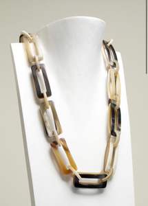 Collar de Cuerno de Búfalo Genuino, Producto de Alta Calidad, Cuerno de Buey para Mujer, Estilo Nuevo, Cuerno Natural, Mejor Precio, por HF CRAFTS - Product Image 3