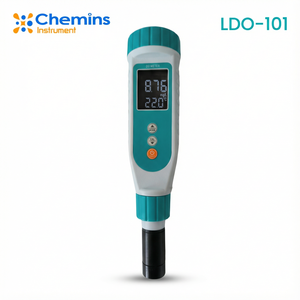 पोर्टेबल डिजिटल घुली ऑक्सीजन मीटर टेस्टर पेन ओएम एक्वाकल्चर मछली तालाब झींगा खेती पानी की गुणवत्ता मॉनिटर 0-20.00 मिलीग्राम/एल - Product Image 1