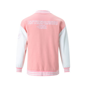 Blouson de baseball OEM personnalisé pour hommes High Street Chenille Embroidery Print Front Winter Wholesale Supplier - Product Image 2