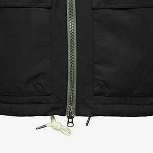 Veste matelassée unisexe personnalisée grande taille col montant manteau de travail chauffant d'hiver manteau de créateur à coudre sur le devant motif de lettres pour garçons hommes - Product Image 4