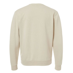 Hombres 100% algodón pesado francés Terry Plain cuello redondo sudadera calidad de lujo de gran tamaño diseñador personalizado ropa de calle sudadera - Product Image 6