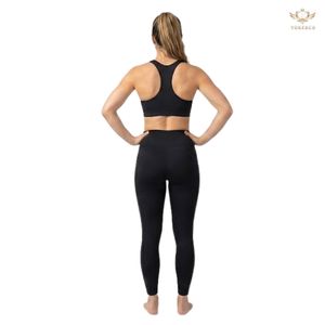Wholesale Custom High Waist Yoga Pants Women Gym <b>Leggings</b> Side Pockets 4 Way Stretch Fitness Tights OEM Factory - Product Image 4