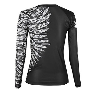 Protège-éruptions cutanées imprimés personnalisés UPF 50 + Protection UV Tissu à séchage rapide en vrac Vente en gros - Product Image 3