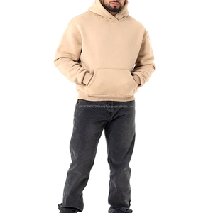 Sudadera de Lujo con Cuello Alto, Sudadera de Algodón Orgánico Grueso de Alta Calidad, Sudadera con Logotipo Personalizado, Sudadera Holgada con Cuello Redondo - Product Image 5