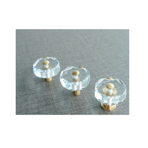 Bouton de porte de luxe famille porte poignée de porte en cristal rectangulaire pièce de haute qualité pour l'artisanat naturel au meilleur prix - Product Image 6