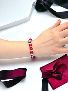 DAFNI สร้อยข้อมือหินคริสตัลประดับลูกปัดยืดหยุ่น ของขวัญส่งเสริมการขายทำมือ รุ่นยูนิเซ็กส์ หมายเลข 44 - Product Image 3