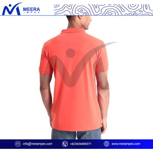 Polo pour hommes avec logo personnalisé T-shirt à manches courtes en coton respirant à séchage rapide pour l'uniforme professionnel de golf et les sports de plein air - Product Image 4