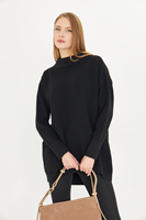 Tunique en tricot surdimensionné pour femme 1201