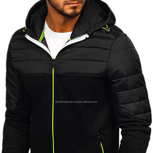 Veste en duvet compressible de haute qualité pour hommes et grands hommes personnalisable noir pour l'hiver - Product Image 3
