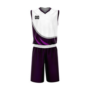 Bajo MOQ Uniformes de baloncesto personalizados Conjunto Ropa deportiva Uniforme de baloncesto transpirable - Product Image 5