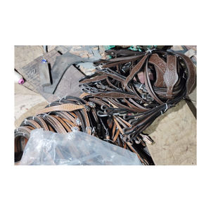 À VENDRE Harnais Western en cuir pour cheval, tête de cheval, couleurs marron, noir, tan, en dollars, 9 $, carte de crédit acceptée, taille full cob Shetland - Product Image 6