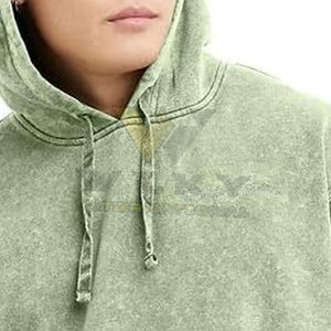 2024 New Style Men's Acid Wash <b>Thermal</b> Hoodies Custom Designed XL Size Plain Dyed Mens <b>Hoodie</b> - Product Image 3