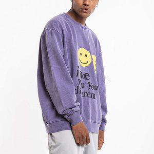 Nuevo diseño de invierno Casual sudaderas de hombre de alta calidad de algodón poliéster sólido impreso personalizable - Product Image 4