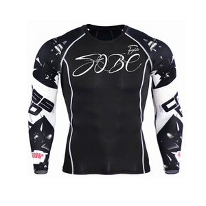 Top Quality Rash Guard Long Sleeve for Men Manufacturer Supply Custom Rash Guard Performance Rash Guard - Product Image 5