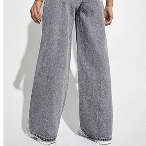 Pantalones de Lona para Mujer al por Mayor, Estilo Recto con Frente Plano, 100% Algodón, Ecológicos, Transpirables y de Secado Rápido - Product Image 4