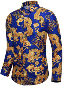 Men's Breathable Casual Printed Full Sleeve <b>Summer</b> <b>Shirt</b> - Product Image 3