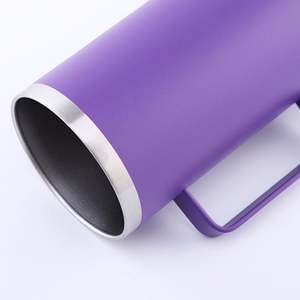 Mug isotherme professionnel en acier inoxydable à double paroi de 20 oz, personnalisé, pour vin, bière et café, vente en gros directe usine - Product Image 4