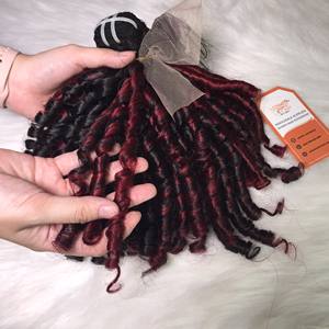 Vente en gros Extensions trame de cheveux vierges bruts du Vietnam de luxe Perruque en cheveux humains de haute qualité avec style ondulé/bouclé - Product Image 2