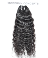 Grosir Wig keriting ikal lurus kutikula rambut manusia Remy Brasil mentah tanpa lem untuk wanita rambut manusia renda hitam