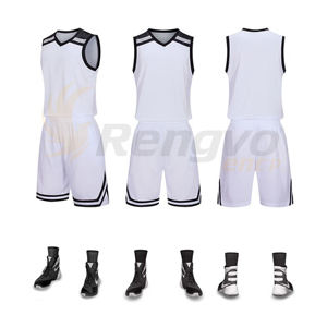 Uniformes y Conjuntos de Baloncesto Unisex, Transpirables, Tallas Grandes - Product Image 6